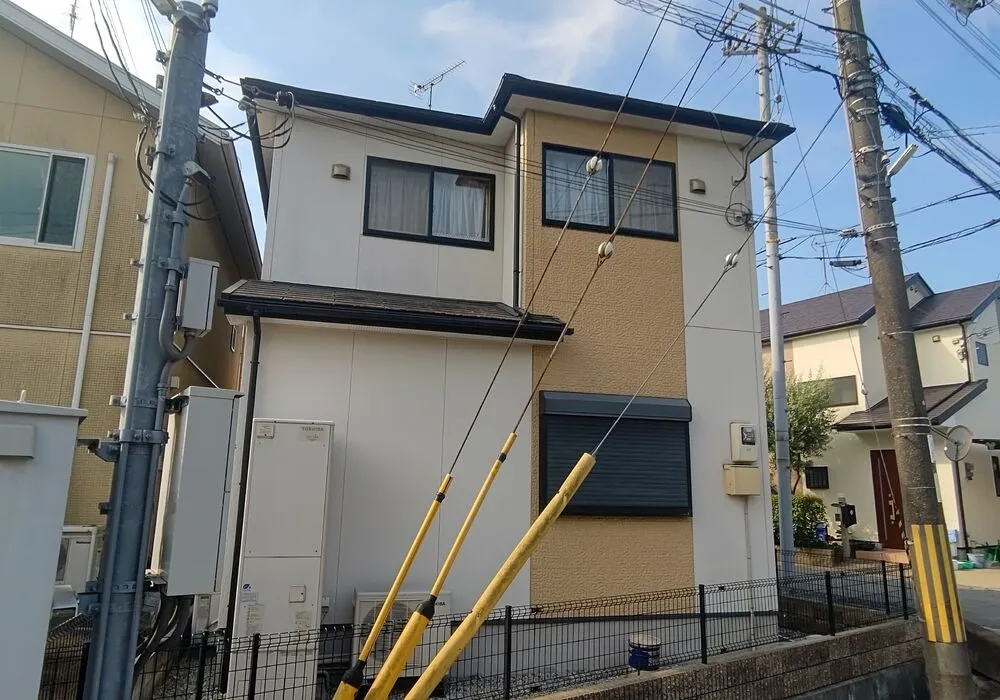 加古川市S様邸屋根、外壁塗装