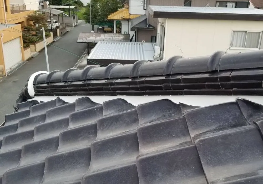 小野市H様邸屋根漆喰塗り替え工事9月～工期4日