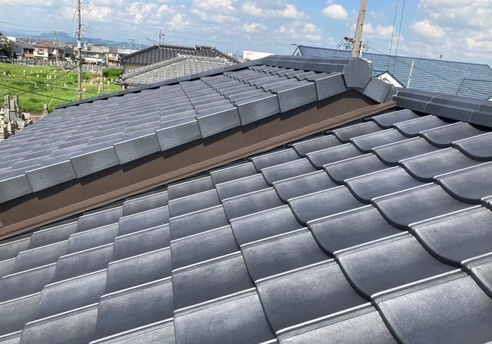 稲美町K様邸屋根葺き替え工事9月～工期14日