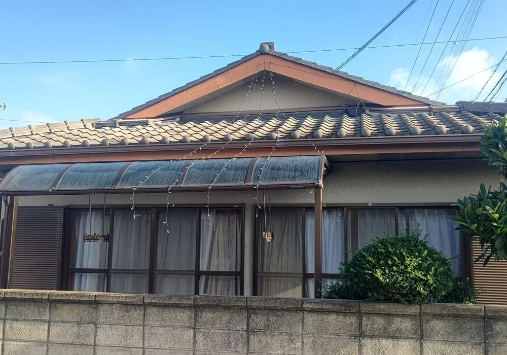 稲美町S様邸外壁塗装工事10月～工期7日