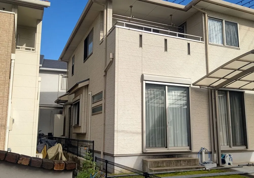 播磨町U様邸外壁屋根塗装工事